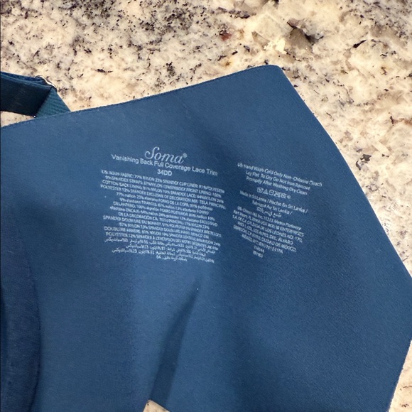 Soma Midnight Blue Lace Bra - Picture 5 of 6
